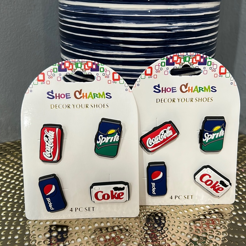 Jibbetz for your Crocs shoes. Fun Bundle of  2 packs.